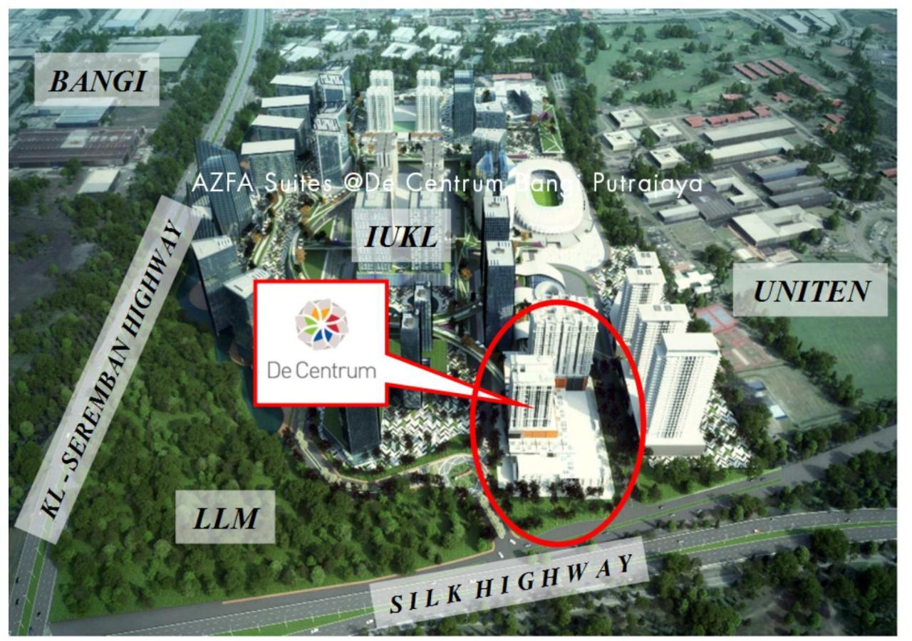 Azfa Duplex Suite At De Centrum Putrajaya Bangi Free Wifi Kajang Eksteriør billede