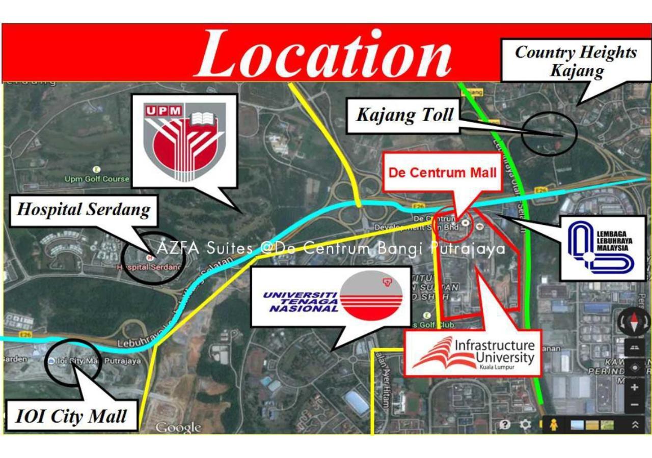 Azfa Duplex Suite At De Centrum Putrajaya Bangi Free Wifi Kajang Eksteriør billede